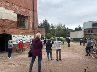 Besucher Tag des offenen Denkmals am Heimat- und Bergbaumuseum (Bild vergr&ouml;&szlig;ern)
