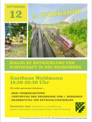 2. Workshop - Dialog zu Entwicklung und Wirtschaft in Neu-Eichenberg (Bild vergrößern)