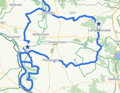Röder-Elbe Radtourenfahrt am 17. September (Bild vergrößern)