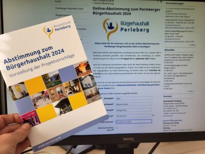 Rolandstadt Perleberg| Bürgerhaushalt: auch online Abstimmung möglich. Anmeldung dafür noch bis 12.09.2023