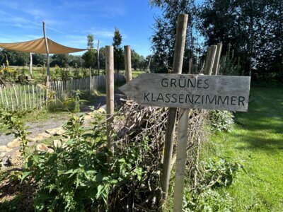 Meldung: Einweihung Grünes Klassenzimmer