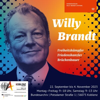 Willy Brandt-Wanderausstellung im Bundesarchiv (Bild vergrößern)