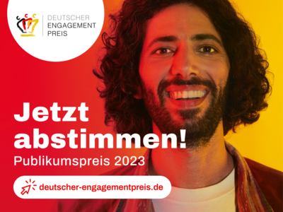 Jetzt abstimmen beim Deutschen Engagementpreis 2023! (Bild vergrößern)