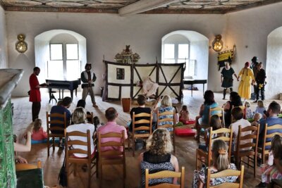 Märchen-Sonntag mit den Rittern der Osterburg, Foto: Museum Schloß Burgk