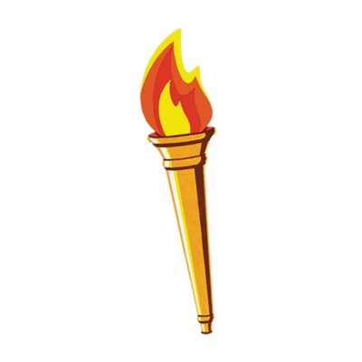 Fackelumzug mit Höhenfeuer zum Tag der Deutschen Einheit