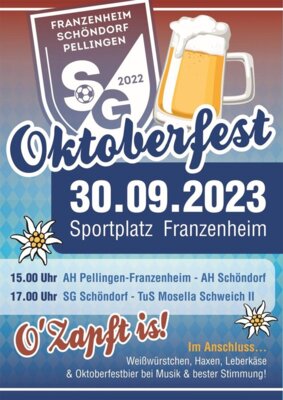 Oktoberfest der SG FSP in Franzenheim (Bild vergrößern)