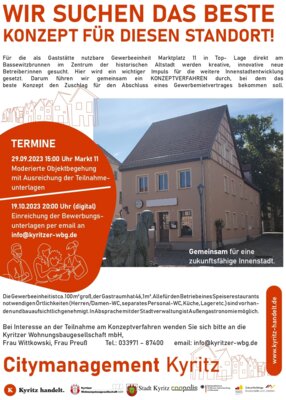 Konzeptverfahren für den Standort Marktplatz 11 gestartet