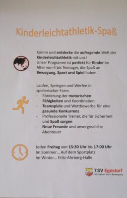 Meldung: Neues Angebot: Kinderleichtathletik-Spaß