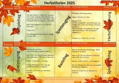Herbstferien 2025 (Bild vergr&ouml;&szlig;ern)