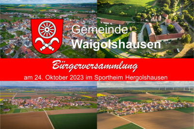Bürgerversammlung am 24.10.2023 (Bild vergrößern)