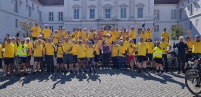 22. „Tour de Tolérance“ – 100 Fahrerinnen und Fahrer radeln für ein tolerantes Miteinander