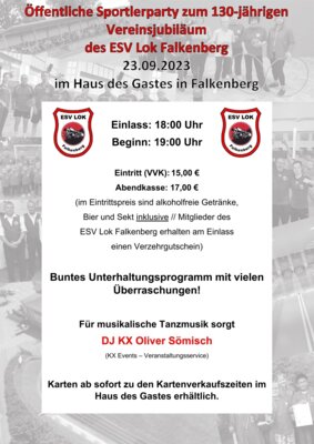 Flyer zum Event