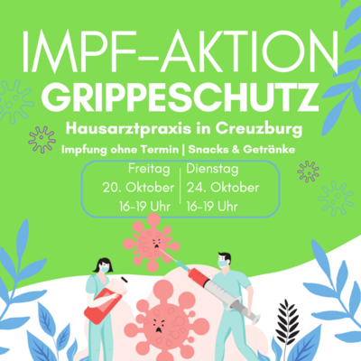 Impfaktionstage (Bild vergrößern)