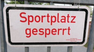 Meldung: Sportbetrieb bleibt bis auf weiteres eingestellt