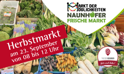Foto zur Meldung: Herbstmarkt am 23.09. mit dem Markt-der-Möglichkeiten