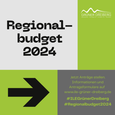Aufruf zum ILE-Regionalbudget 2024
