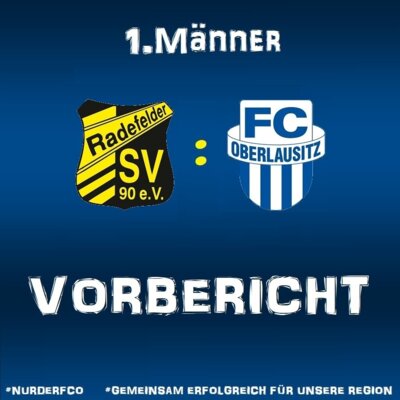 Link zu: Vorbericht zum Sachsenliga-Auswärtsspiel gegen Radefeld
