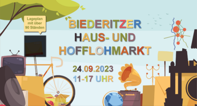 Foto zur Meldung: 7. Biederitzer Haus- und Hofflohmarkt am 24. September 2023