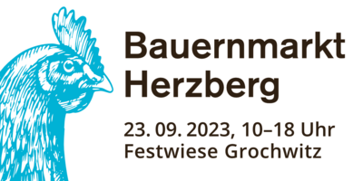 Nicht vergessen: Bauernmarkt in Herzberg (Elster) am 23.09.2023