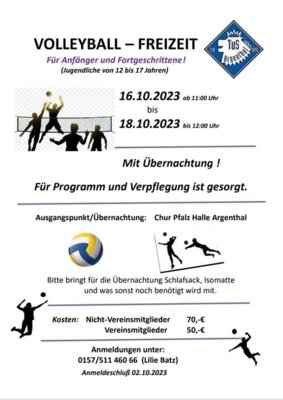 Volleyballfreizeit für Kids