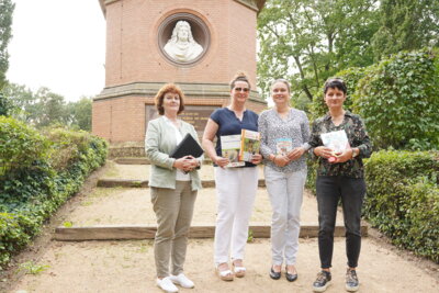Der SV 90 Fehrbellin übernimmt die Schirmherrschaft für das Projekt „Büchertürme“ an der Johann-Heinrich-Bolte Grundschule Fehrbellin (Bild vergrößern)