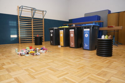 Mülltrennung macht Schule und Kunst trifft Kompost (Bild vergrößern)