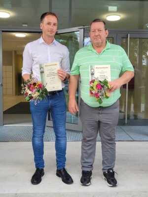 Mitglieder vom SV Rot Weiß Kyritz zum Tag des Ehrenamtes ausgezeichnet
