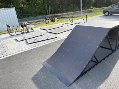 Meldung: Weiteres Kleinprojekt: Mobile Skateanlage in Morsbach