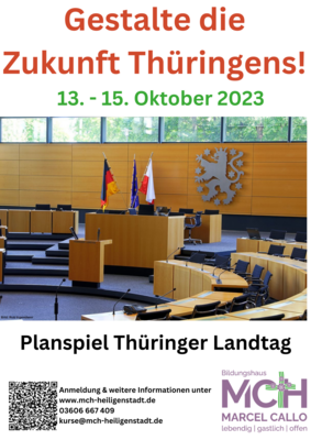 Planspiel zum Thüringer Landtag