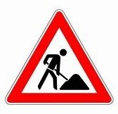 Vollsperrung des Seeweges am Abzweig Birkenweg