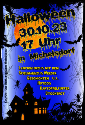 Halloween am 30.10. in Michelsdorf (Bild vergrößern)