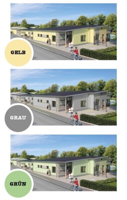 Zukünftige Farbe des Funktionsgebäudes im Freizeitbad Grasleben: Bürgerinnen und Bürger entscheiden