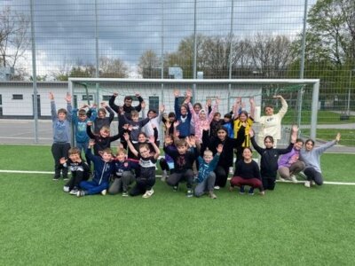 Kinderfußballtag an der Gustav-Adolf-Schule (Bild vergrößern)