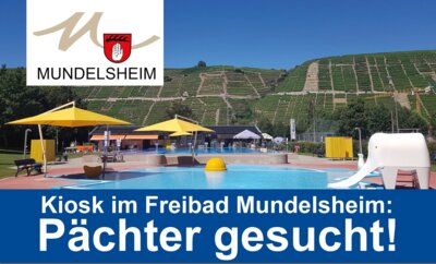 Pächter gesucht: Kiosk im Freibad Mundelsheim