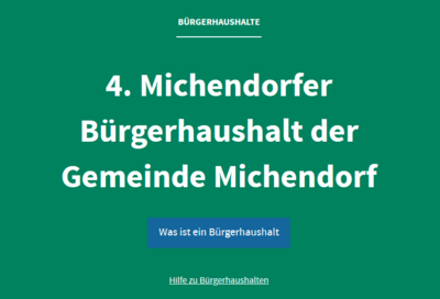 Jetzt für 4. Michendorfer Bürgerhaushalt abstimmen! (Bild vergrößern)
