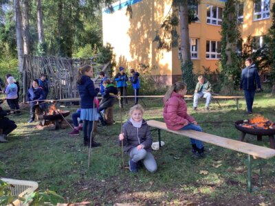 Foto zur Meldung: Herbstzauber in der Elbtalgrundschule