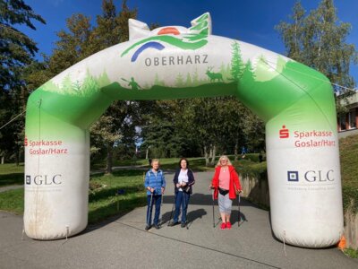 Teilnahme am Nordicwalking- Cup in Sankt Andreasberg (Bild vergrößern)