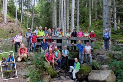 Meldung: Ortenauer Turngau im Naturschutzgebiet Wutachschlucht
