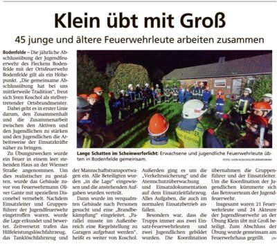 Bericht HNA vom 27.10.2023 (Bild vergrößern)