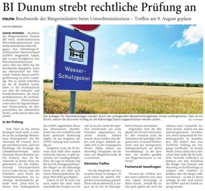 02.08.2023 BI Dunum strebt rechtliche Prüfung an (Bild vergr&ouml;&szlig;ern)