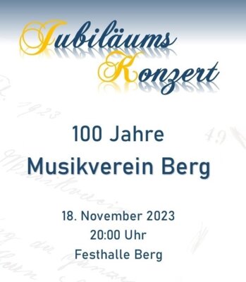 Einladung zum Jubiläumskonzert