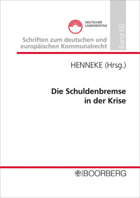 Hans-Günter Henneke - Die Schuldenbremse in der Krise - Professorengespräch 2023 des Deutschen Landkreistages am 6./7.3.2023 im Kreishaus des Kreises Höxter