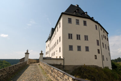 Wallgrabenbrücke Schloß Burgk - Foto: Nico Stengert