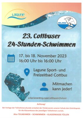 24h Schwimmen - Deine Teilnahme lohnt sich!