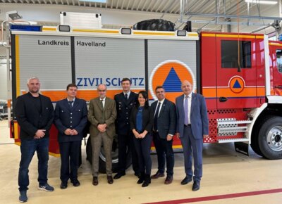 Meldung: Amt Nennhausen erhält neues Löschfahrzeug