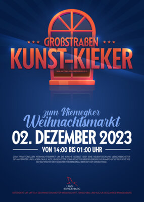 Der besondere Niemegker Weihnachtsmarkt: Großstraßen Kunst-Kieker – eine Aktion von crescendo e.V.