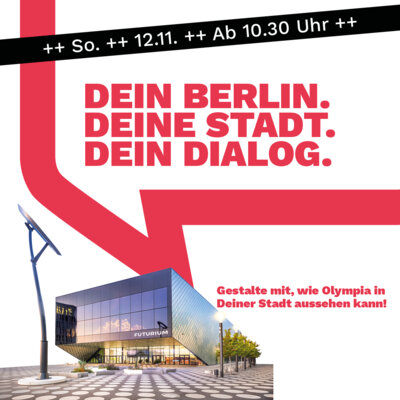 DOSB-Dialogforum: Olympia und Paralympics in Berlin? (Bild vergrößern)