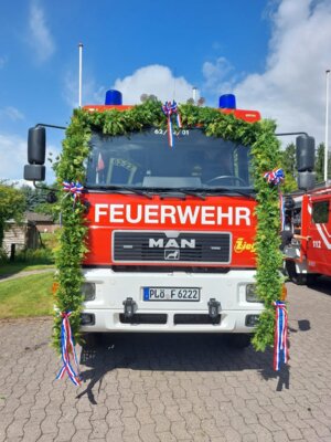 Meldung: Übergabe neues Feuerwehrfahrzeug an die Ortswehr Rethwisch