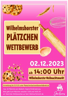 Wilhelmshorster Plätzchen Wettbewerb (Bild vergrößern)