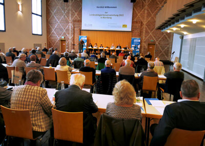 Sitzungsprotokoll der LDV am 04.10.2022 in Nürnberg. (Bild vergrößern)